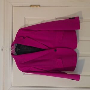 Talbots Fushia Wool Jacket 10 Petites